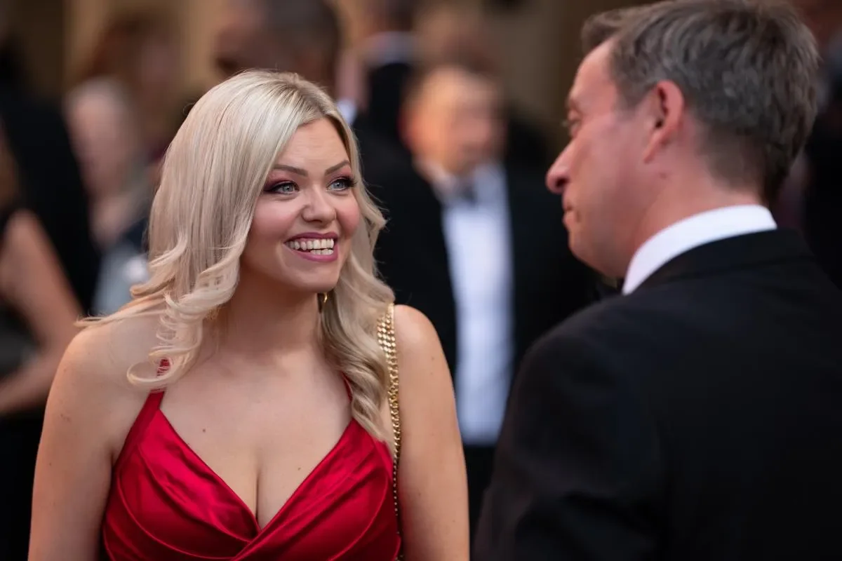 Award attendees smiling