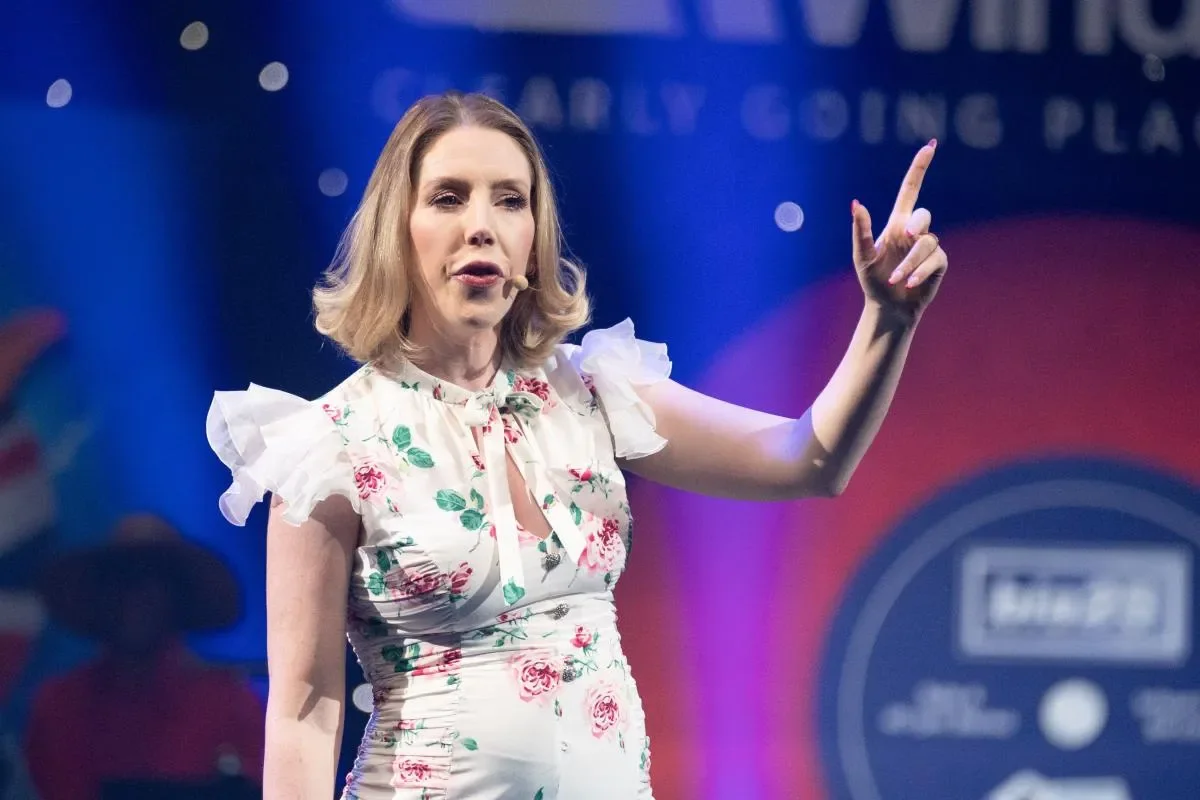 Award host Katherine Ryan